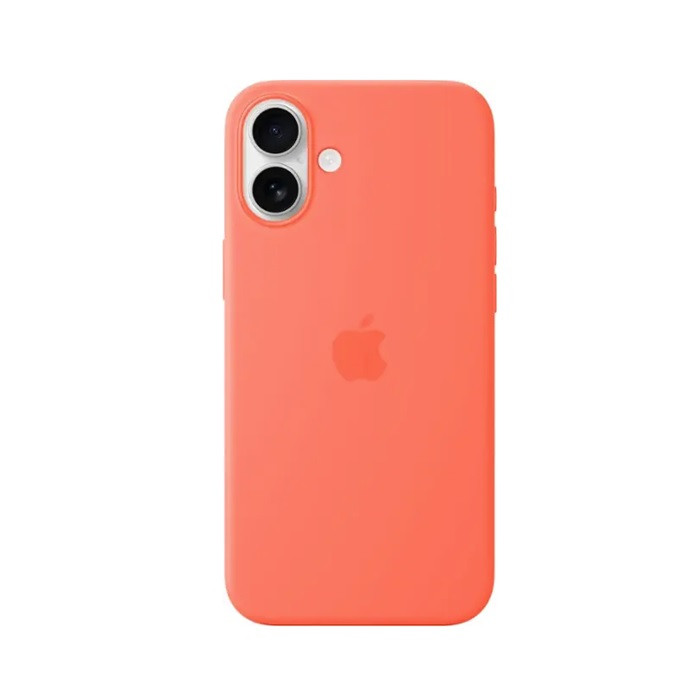 כיסוי לסמארטפון iPhone 16 Plus Silicone Case with MagSafe - Tangerine