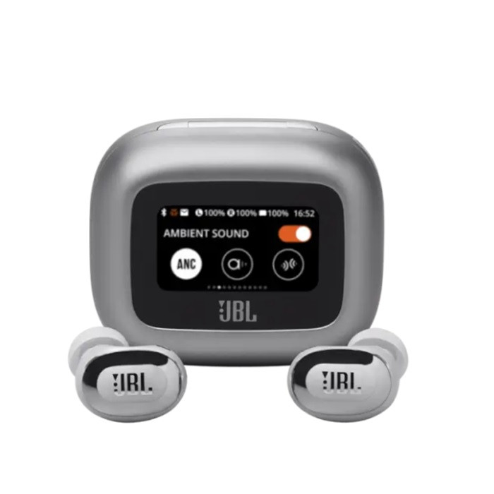 אוזניות אלחוטיות עם מסנן רעשים JBL LIVE BUDS 3 TWS כסוף