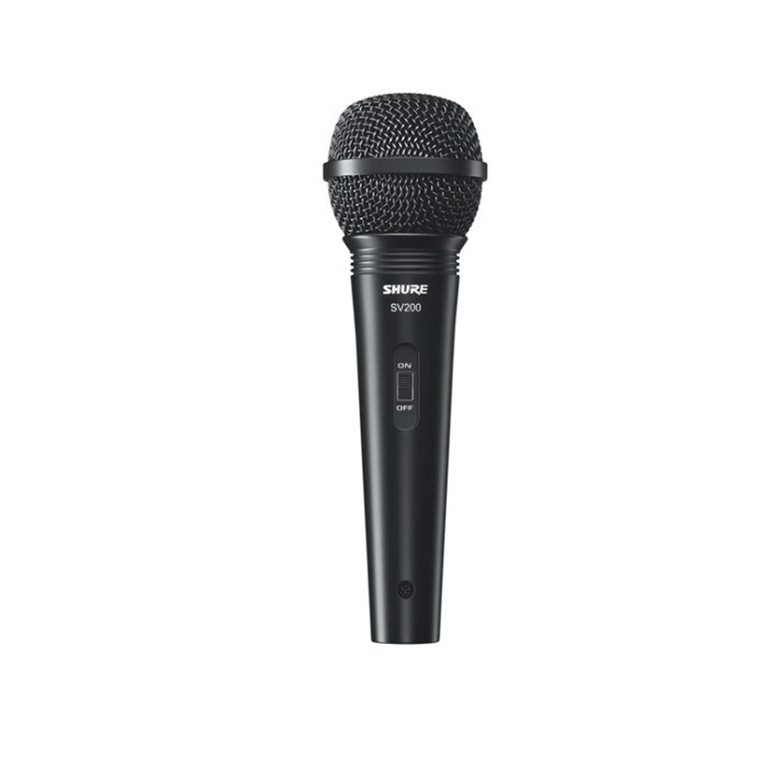 מיקרופון דינמי קרדיואידי ליד דגם shure SV200