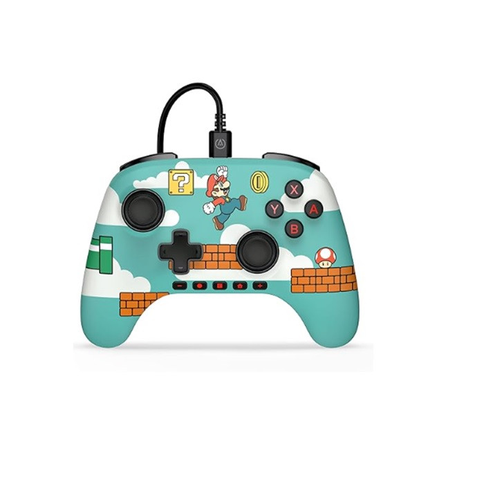 בקר NINTENDO PowerA Advantage Wired Controller for NSW2- Mario Time