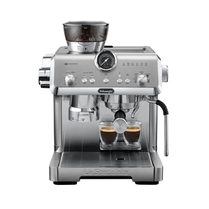 מכונת קפה טוחנת ידנית כסוף DELONGHI EC9555.M