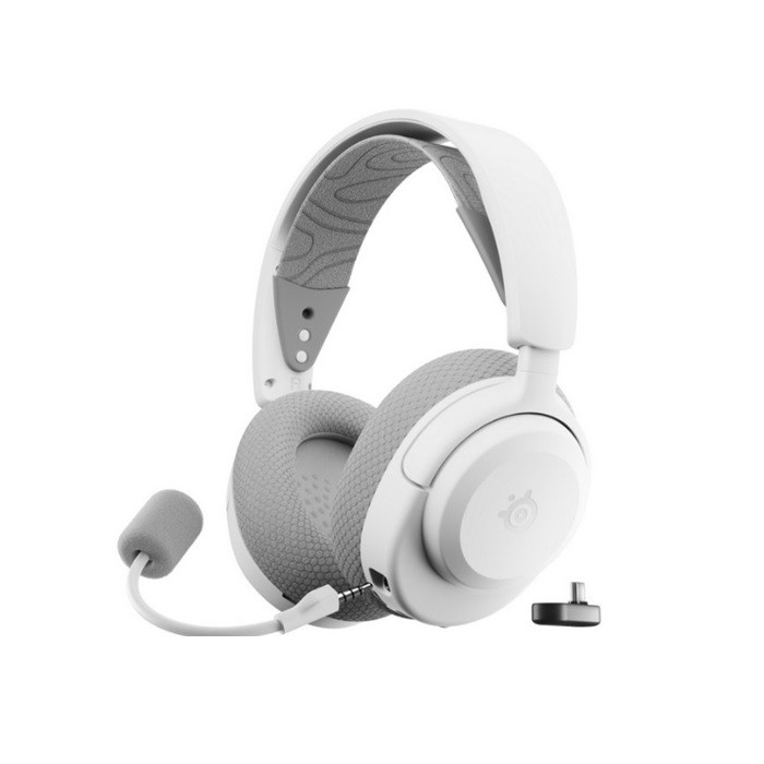 אוזניות גיימרים אלחוטית Arctis Nova 3PW לבן STEELSERIES