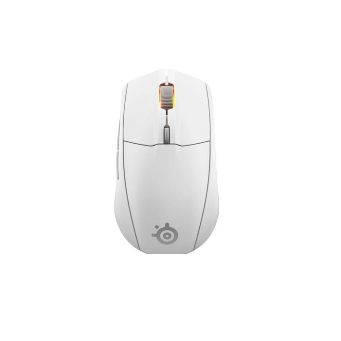 עכבר אלחוטי עיצוב ארגונומי קל משקל Rival 3 Gen 2 לבן STEELSERIES