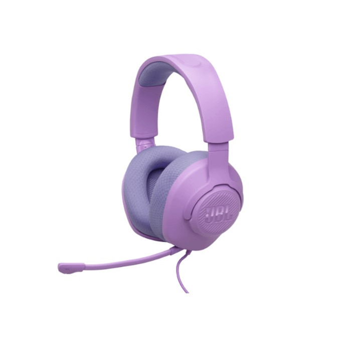 אוזניות חוטיות עם מיקרופון  JBL QUANTUM 100M2 סגול