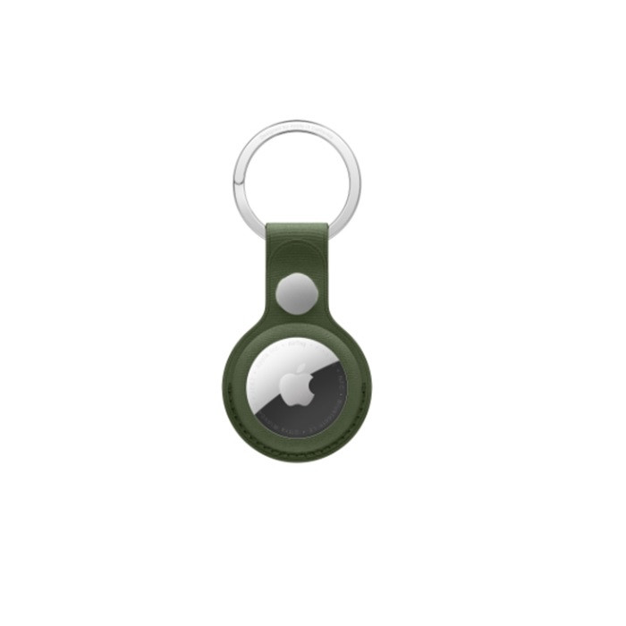 תג חכם AirTag FineWoven Key Ring Moss