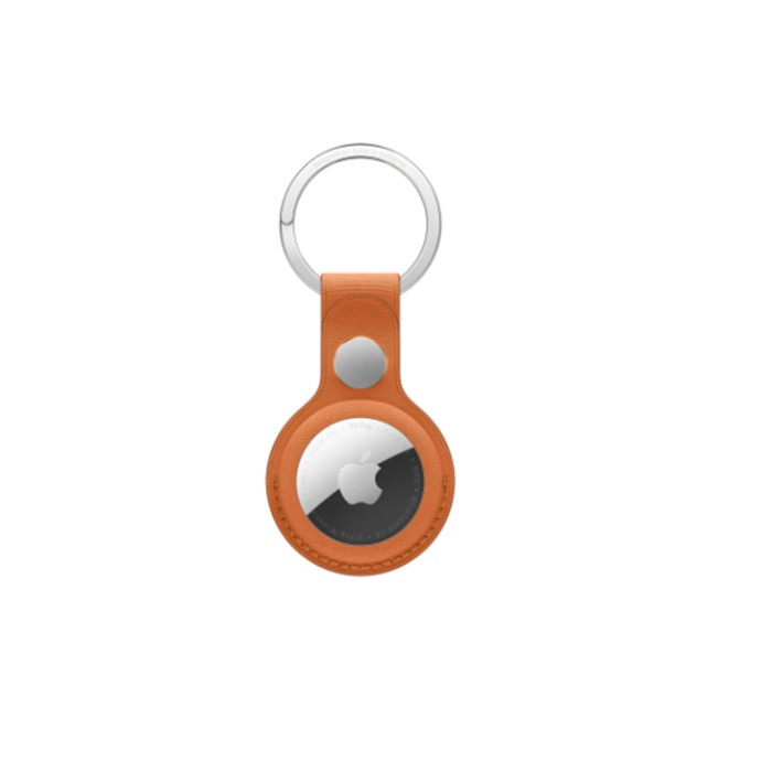תג חכם AirTag FineWoven Key Ring Fox Orange