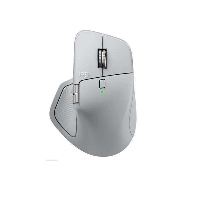 עכבר אלחוטי Logitech MX MASTER 4 PALE GREY 2.4GHZ/BT