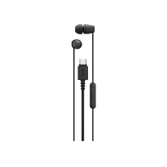 אוזניות חוטיות סוני עם חיבור USB-C   IER-EX15CB שחור SONY