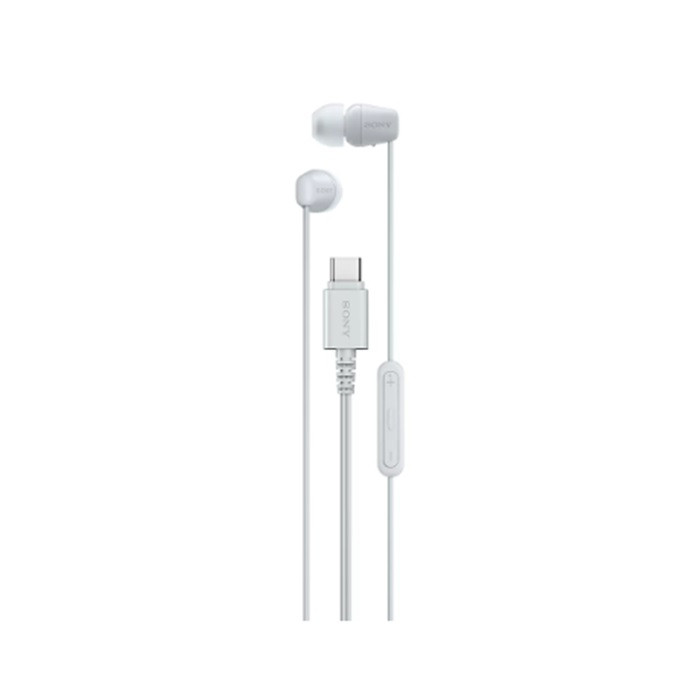אוזניות חוטיות סוני עם חיבור USB-C  IER-EX15CW לבן SONY