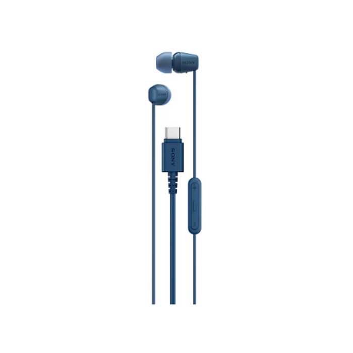 אוזניות חוטיות סוני עם חיבור USB-C   IER-EX15CL כחול SONY