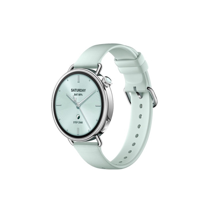 שעון חכם Xiaomi Watch S4 41mm Fluororubber Strap (Mint Green)