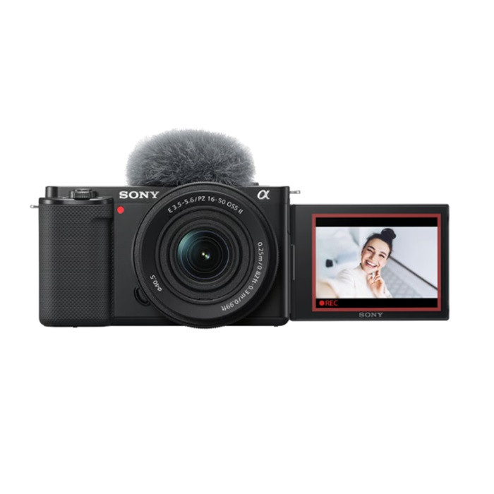 מצלמת וולוגרים עם עדשה 16-50 SONY ZV-E10KB