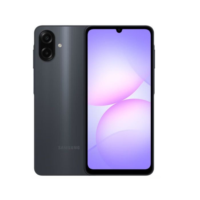 סמארטפון  A075 / A07 שחור SAMSUNG 4/128GB