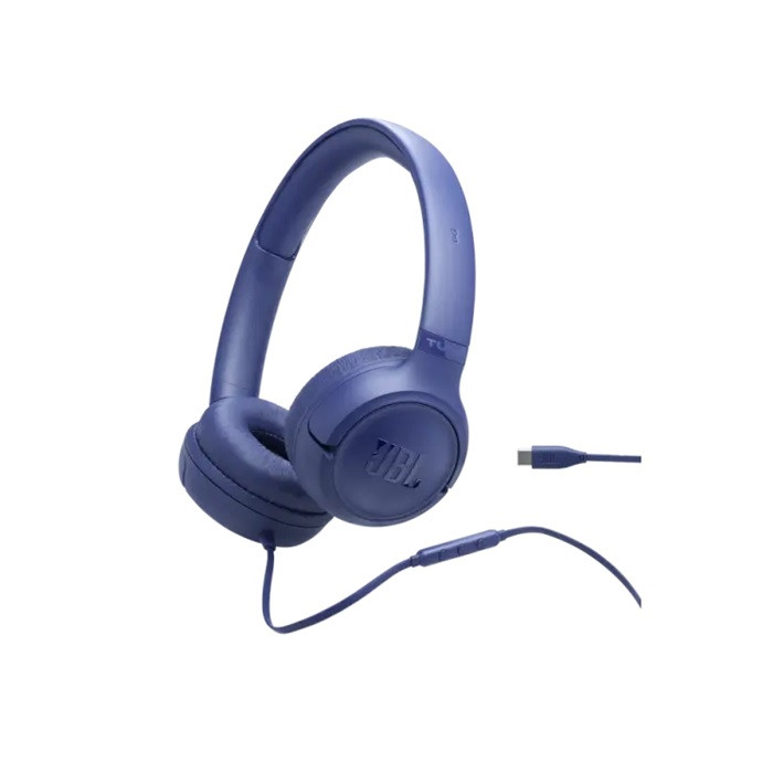 אוזניות קשת JBL TUNE 530 TYPE C כחול
