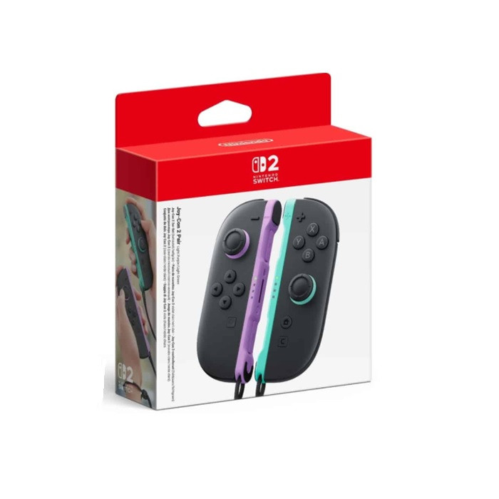 מארז זוג בקרי ימין ושמאל צבע ירוק/סגול NINTENDO SWITCH JOY-CON LEFT&RIGHT CONTROLLERS