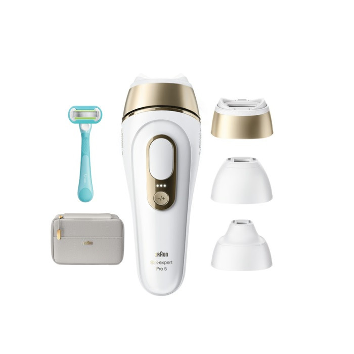 מכשיר להפחתת שיער כולל שני ראשים צרים** Braun ipl5351