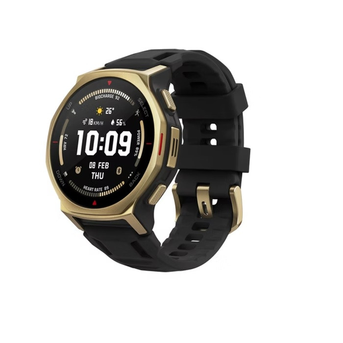 שעון חכם AMAZFIT Trex 3 pro 48 שחור /זהב