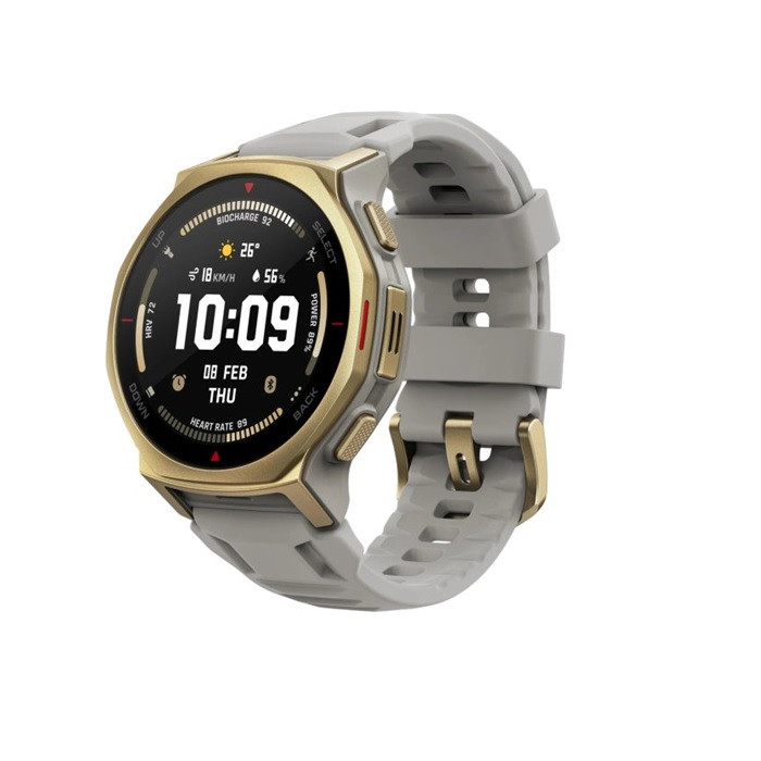 שעון חכם AMAZFIT Trex 3 pro 44 זהב ארקטי