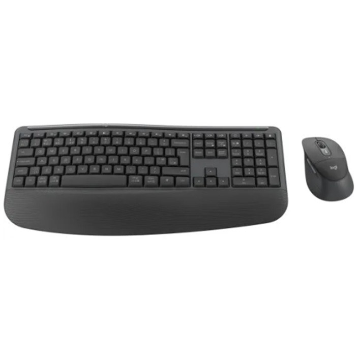 סט מקלדת ועכבר Logitech SIGNATURE COMFORT MK880 GRAPHITE HEB BT