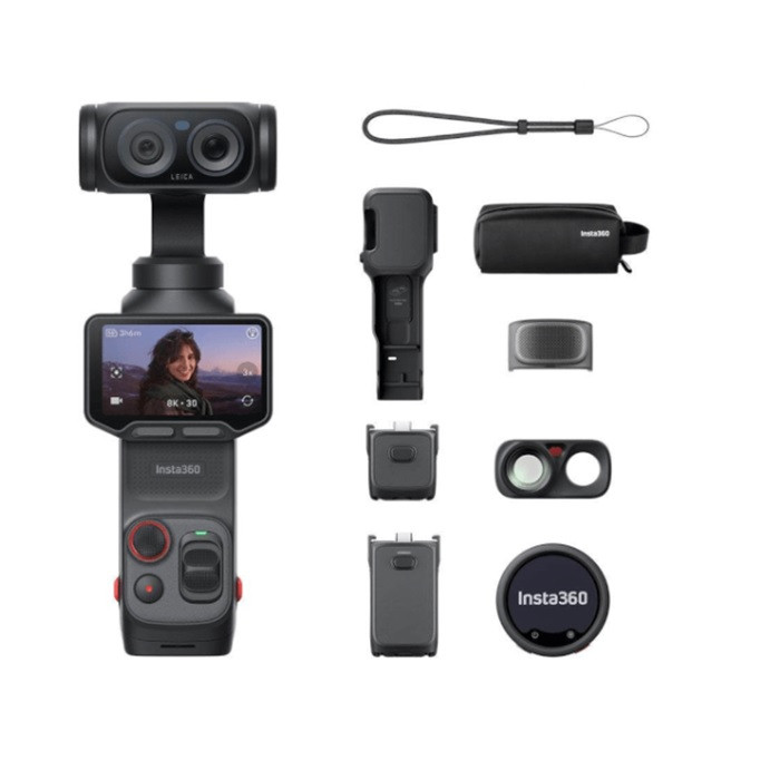 מצלמה Insta360 Luna Ultra Creator Bundle Cosmic