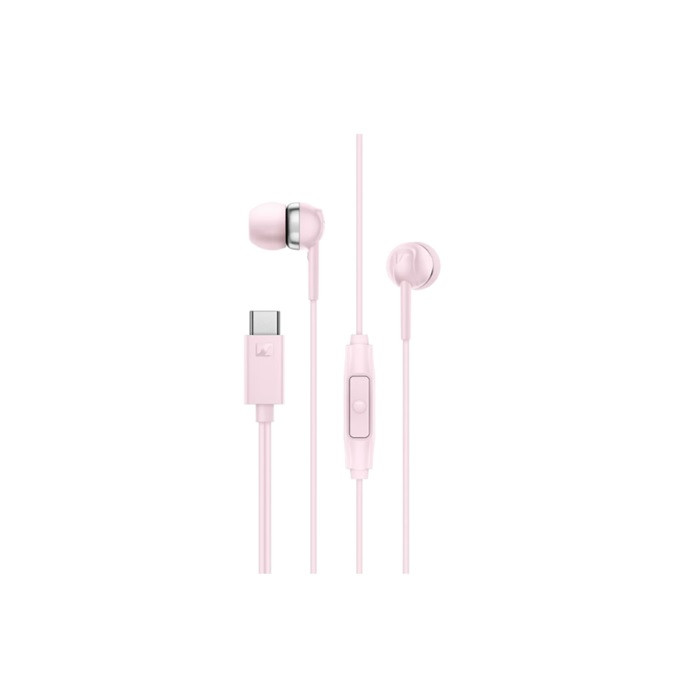 אוזניות חוטיות ורוד USB-C In Ear מיק Sennheiser CX 80US