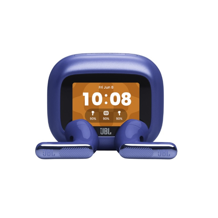 אוזניות אלחוטיות JBL LIVE FLEX4 כחול  TW + ביטול רעשים