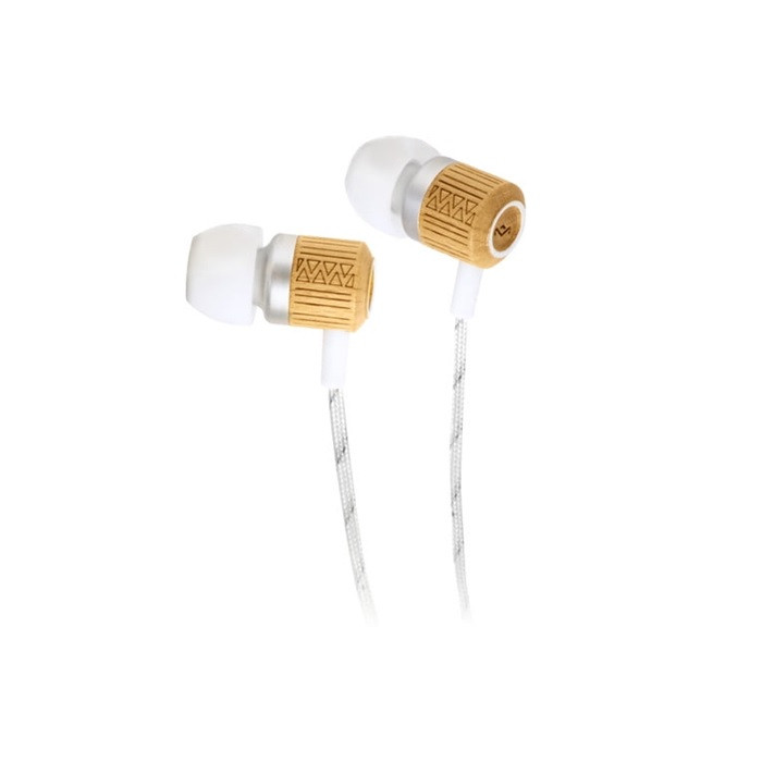 אוזניות MARLEY EM-JE051-DR 3.5 IN-EAR +מיקרופון CHANT לבן