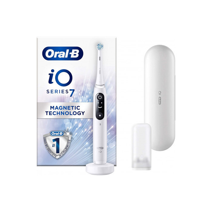 מברשת שיניים לבנה Oral B IO7