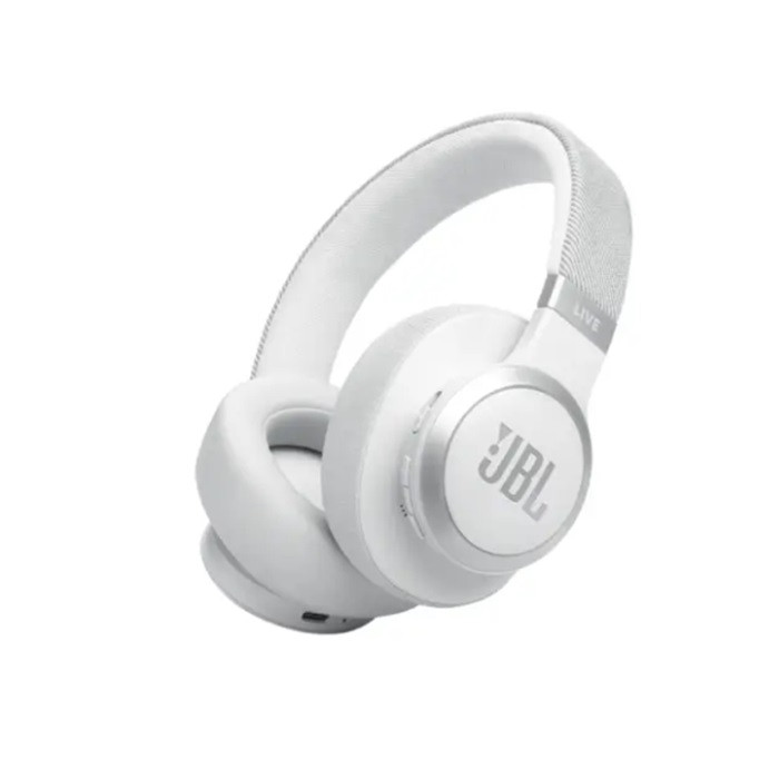 אוזניות קשת אלחוטיות  JBL LIVE 770NC - לבן