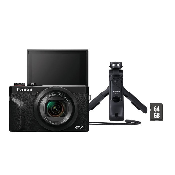 מצלמה CANON G7 X MARK III streamer Kit אחריות יבואן