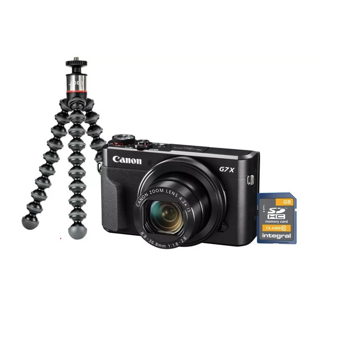 מצלמה CANON G7 X MARK II Vlogger Kit אחריות יבואן