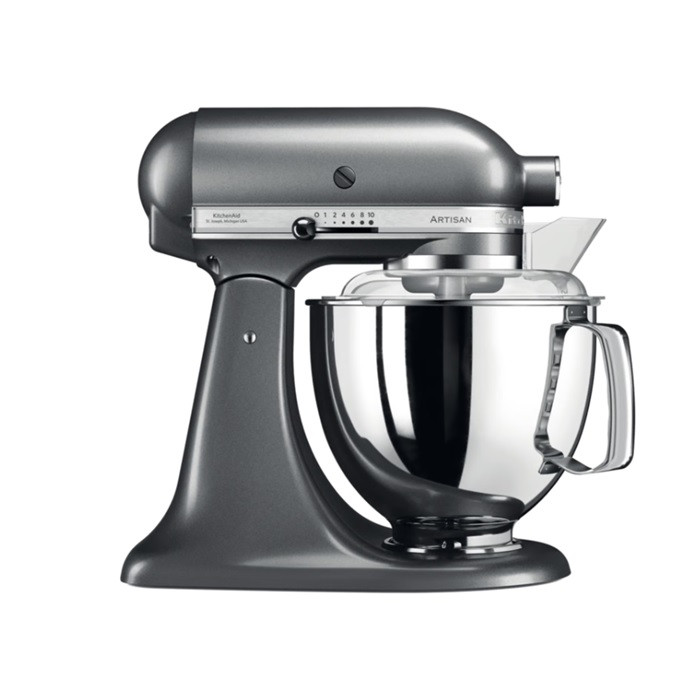 מיקסר פנינה כסופה KitchenAid 5KSM175IMS