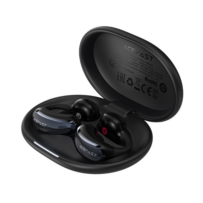 אוזניות אלחוטיות FA006 ACECLIP Pro wireless earbuds שחור ACEFAST