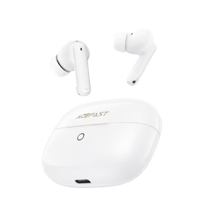 אוזניות אלחוטיות W7 true wireless earbuds,white ACEFAST