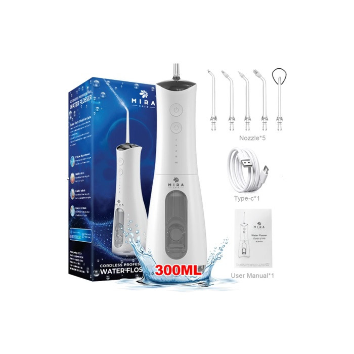 מכשיר סילון מים לשיניים MCWF400 לבן MIRA