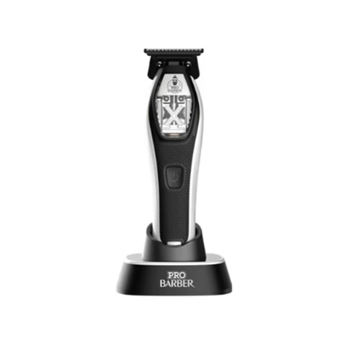 טרימר לבן עם כסף PRO BARBER HX-02