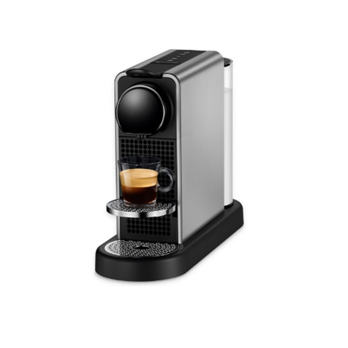 מכונת קפה טיטניום מרובעת Nespresso Citiz C140-TI