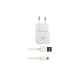 מטען קיר+כבל MWCS240 2.4A MFI לב