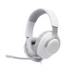 אוזניות ON-EAR + מיק JBL QUANTUM 100 לבן