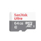 כרטיס זיכרון SanDisk Ultra microSDXC 64GB 100MB/s Class 10 UHS-I