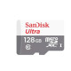 כרטיס זיכרון SanDisk Ultra microSDXC 128GB 100MB/s Class 10 UHS-I