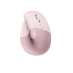 עכבר ארגונומי אנכי Logitech LITE LIFT VERTICA ROSE 2.4/BT