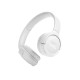 אוזניות קשת אלחוטיות JBL TUNE 520BT - לבן