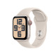 שעון חכם Apple New Watch SE GPS + Cellular 40mm Starlight Aluminium Case with Starlight Sport Band - M/L