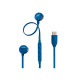 אוזניות IN EAR כחול JBL TUNE T305C TYPE C