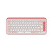מקלדת אלחוטית Logitech POP ICON KEYS ROSE
