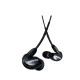אוזניות חוטיות Shure SE215 EARPHONE,BLACK  AONIC 215 Sound Isolating