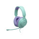 אוזניות חוטיות עם מיקרופון  JBL QUANTUM 100M2 ירוק/כחול