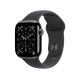 שעון Apple Watch series 11 GPS +Cellular 42mm Slate Titanium Case with Black Sport Band M/L