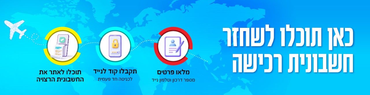 כאן תוכלו לשחזר חשבונית רכישה. מלאו פרטים, תקבלו קוד לנייד ותוכלו לאתר את החשבונית הרצויה